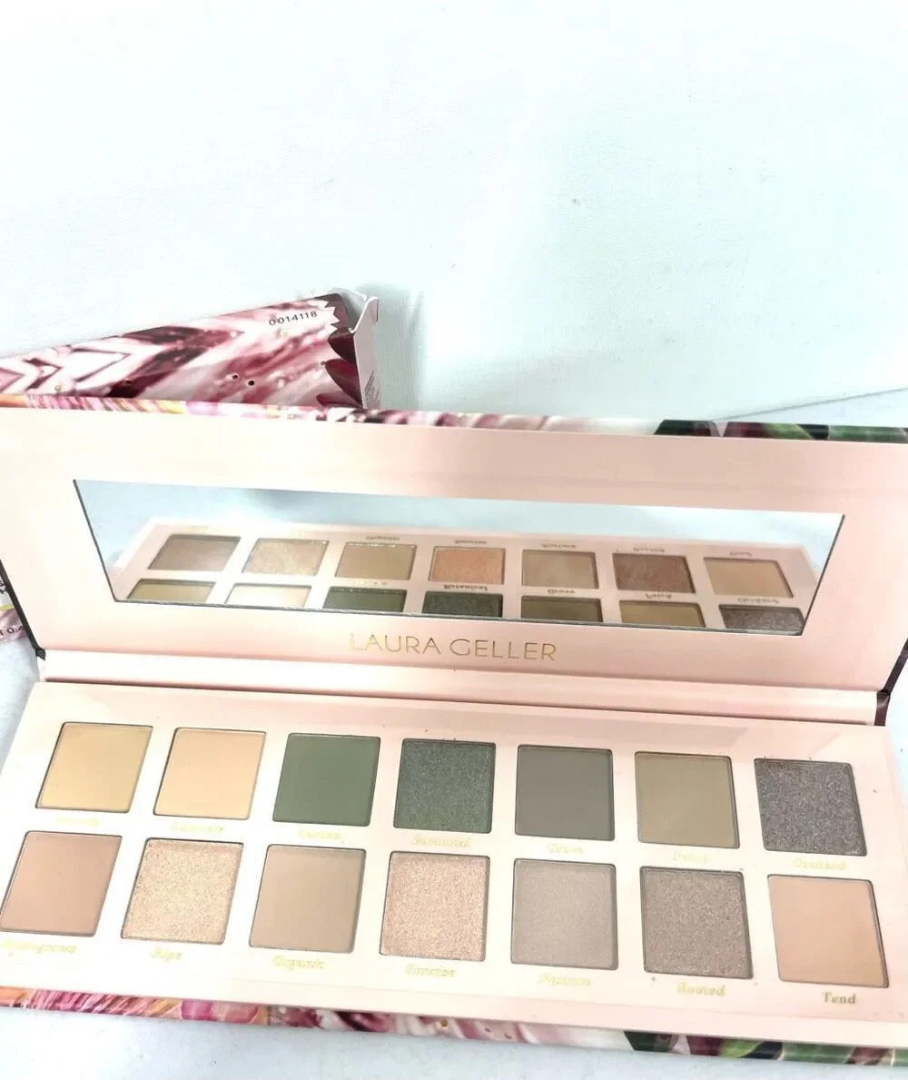 Laura Geller Seasonless Staples FRESH FLORALS 14 Shade Eyeshadow Palette NIB